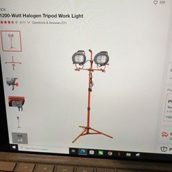 Tripod Work Light 2 Set