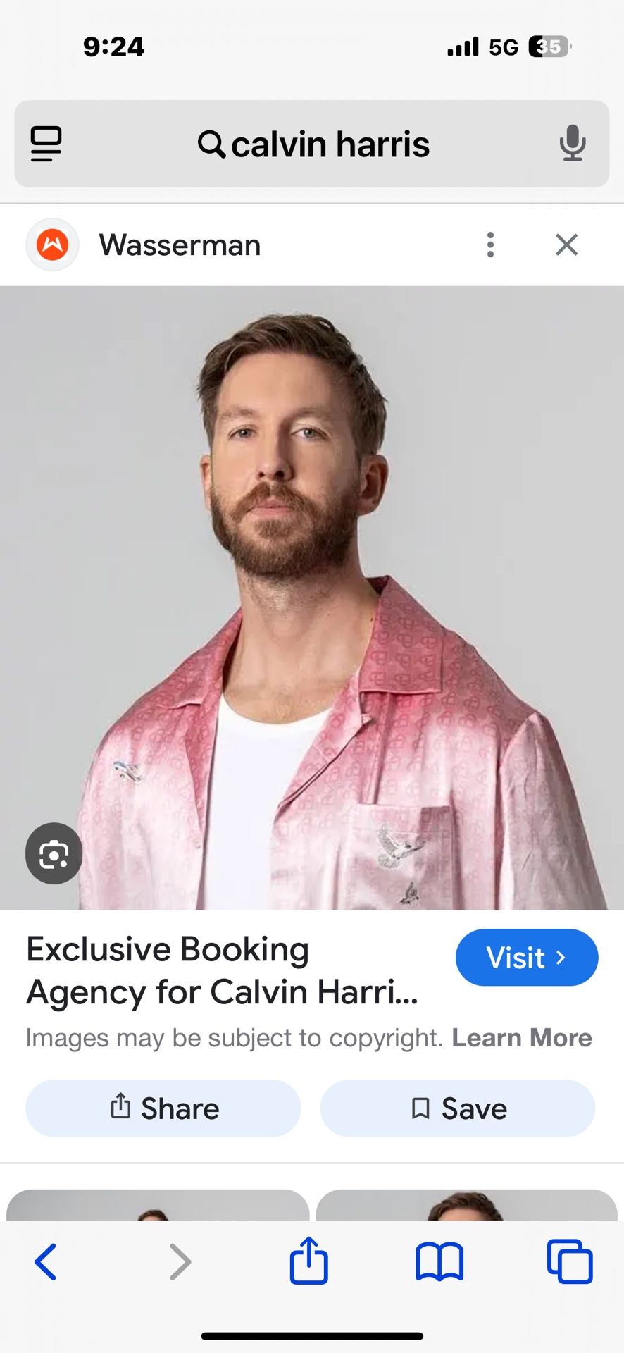 QVIP tickets to Calvin Harris