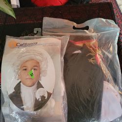 Colonial General Costume With Wig Halloween Costume Cosplay