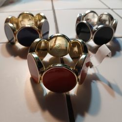 Stretch Bracelet 3 Different  Colors 