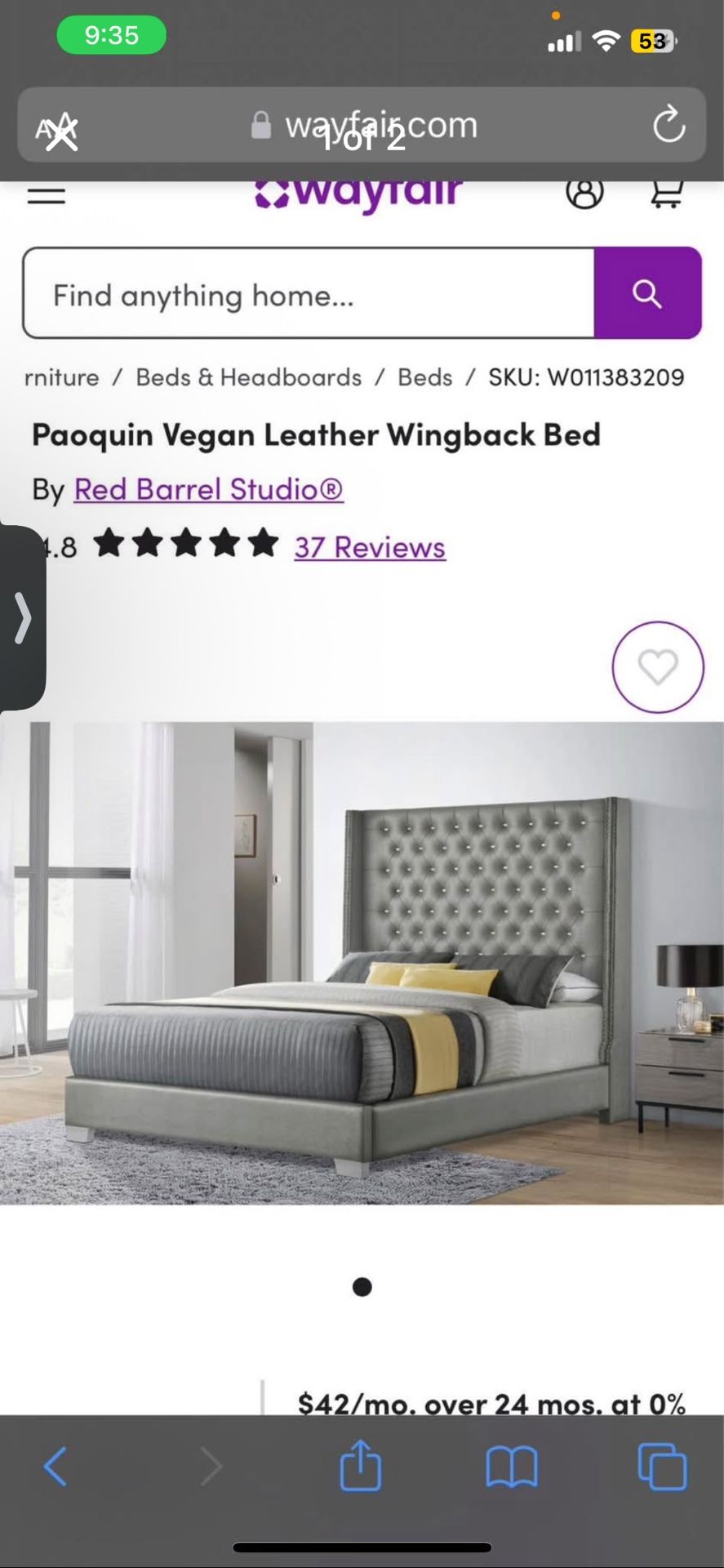 Queen Bed Frame 