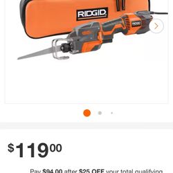 Ridged Orbital Reciprocating Saw