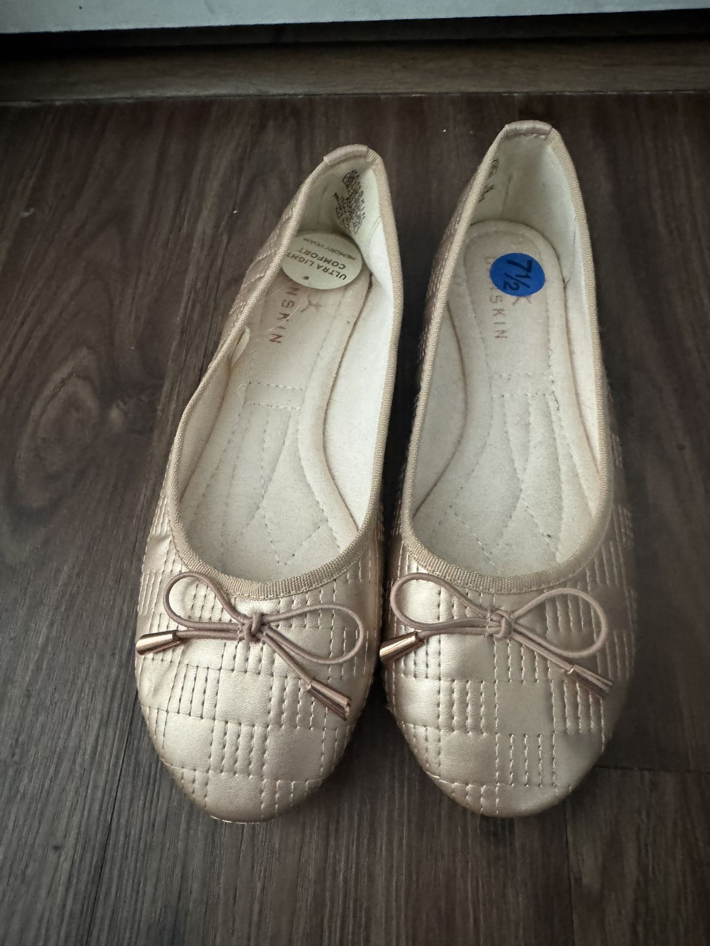 Elegant Pink Bow Flats/Slippers