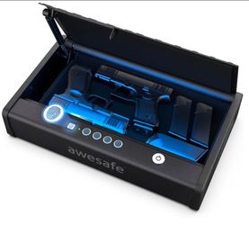 CAJA DE SEGURIDAD/AWESAFE BIOMETRIC  GUN SAFE