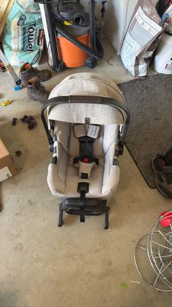 Nuna car seat(pottery barn collaboration), base and stroller attachment