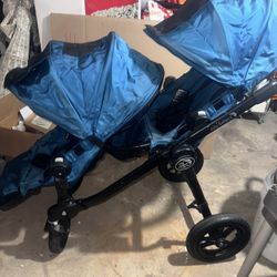 Baby Jogger City Select Double Stroller Teal