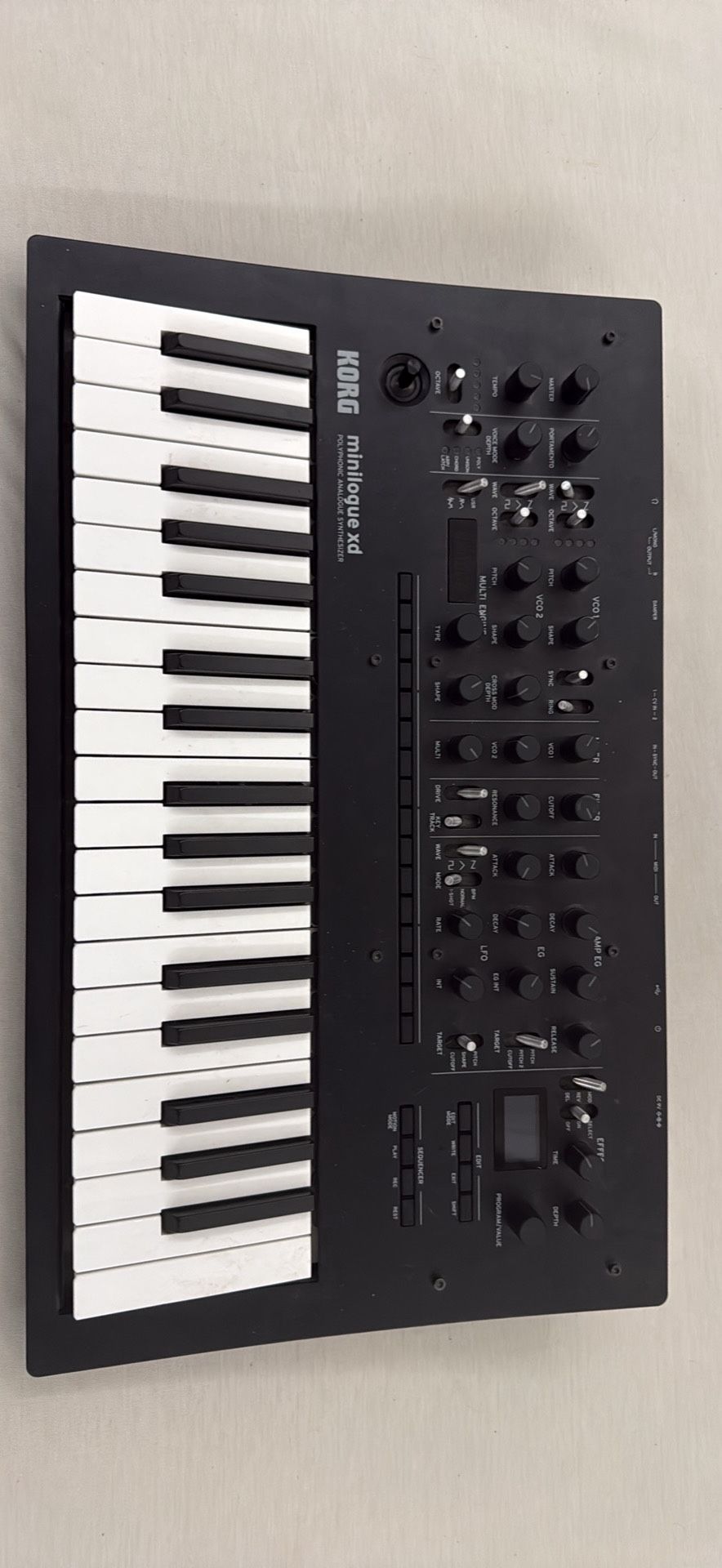 Korg Monologue XD Synthesizer - Lost Power Cable
