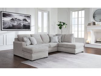 Gabyleigh Nickel 2-Piece Sectional with RAF Chaise