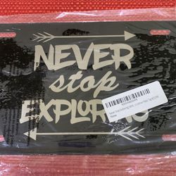 Car License Plate New