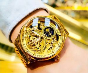 Men watch