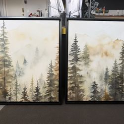 Canvas Framed Wall Art 