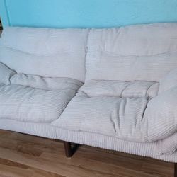 White Contemporary Futon 
