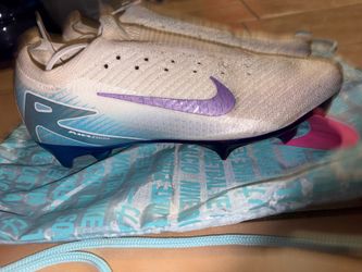Nike Mercurial Vapor 16 Elite White / Metallic Purple / Light Blue