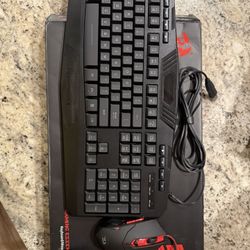 Redragon S101 Gaming Keyboard, M601 Mouse