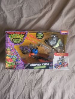 TMNT Mayhem Choper Cycle Rocksteady