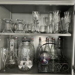 Collectibles, Art Work, Crystal, Silver Serving Sets, Etc