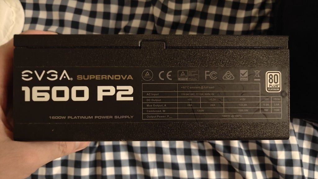 EVGA Supernova P2 1600 WATTS Computer Power Supply