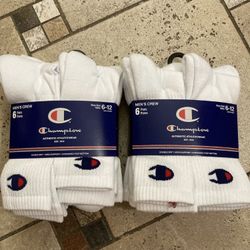 NWT Champion Men's Crew Socks 12 pairs