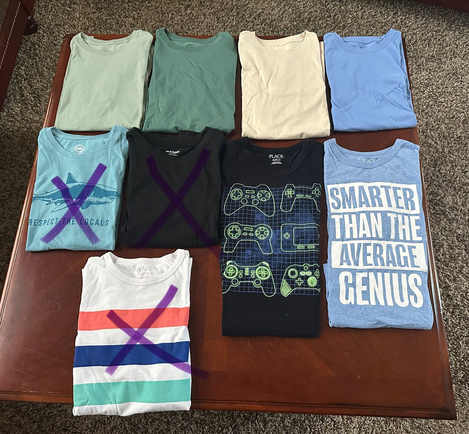 🩵 Shirts LOT Size Youth Kids XL. Each Photo Priced Separately Or Take ALL for $40