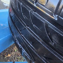 Rims & Tire 245/50ZR18. GOOD CONDITION 