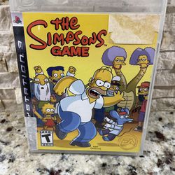 PS3 The Simpsons Game