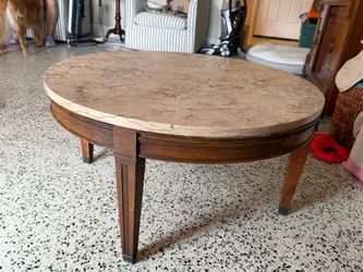 Marble top table
