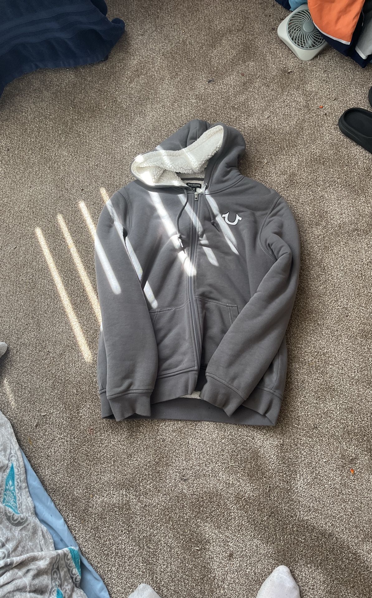 Grey True Religion Sweater