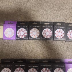 6 Packages Of Pretty Woman Faux Nails