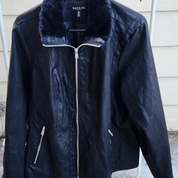 Leather Jacket Size 1X