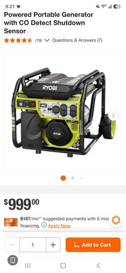 Generator price firm