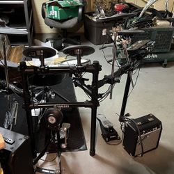 yamaha DTX 522k electric drum set