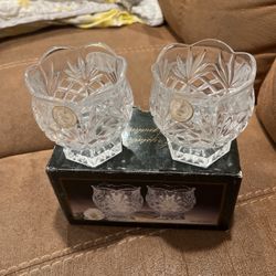 Crystal Votive Holders