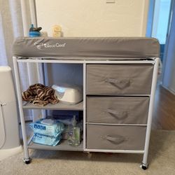 Baby Changing Table With Drawers 