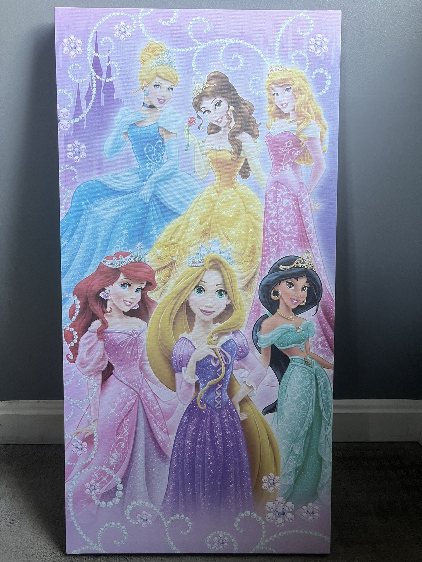 Disney Princess Canvas Wall Art