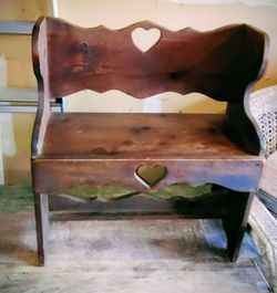 Antique Kids Bench