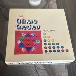 Chinese Checkers Whitman Vintage 4717 Board Game Chinese Checkers 