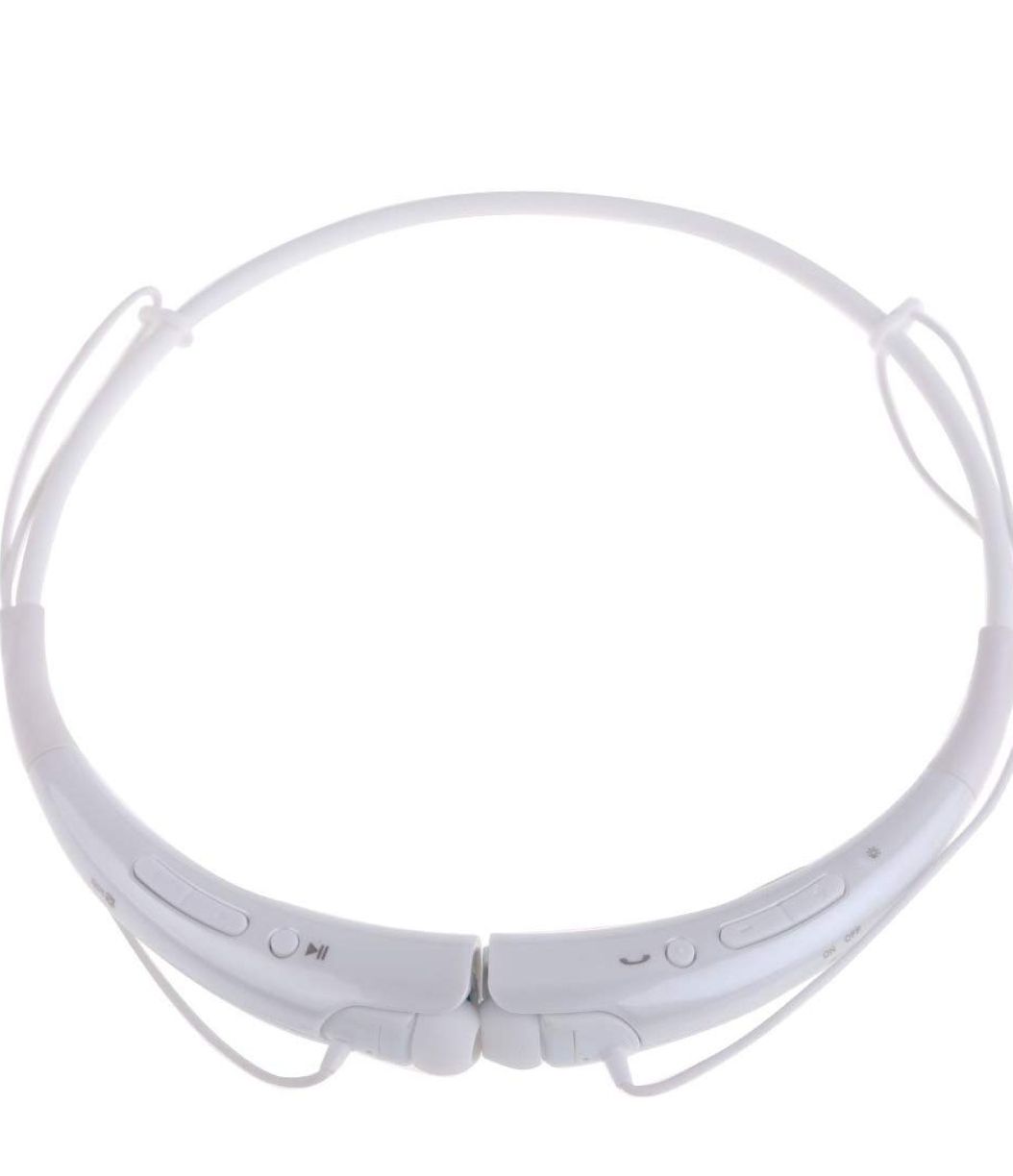 Vakind HBS-740 Universal Wireless Bluetooth V4.0 aptX Wireless Stereo Headphones with Microphone white