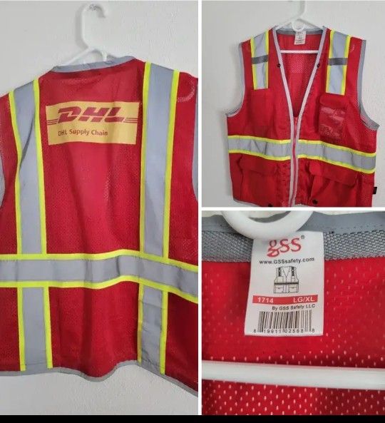 New DHL large Vest