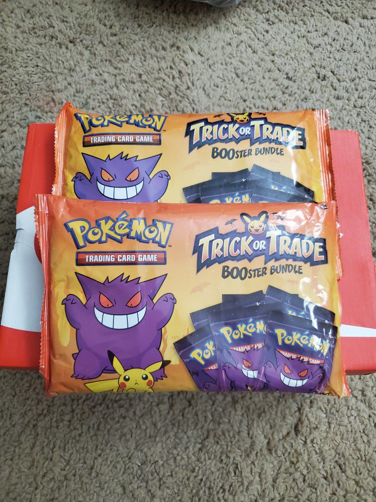 Pokemon Trick Or Treat Booster Bundle Halloween Bags 