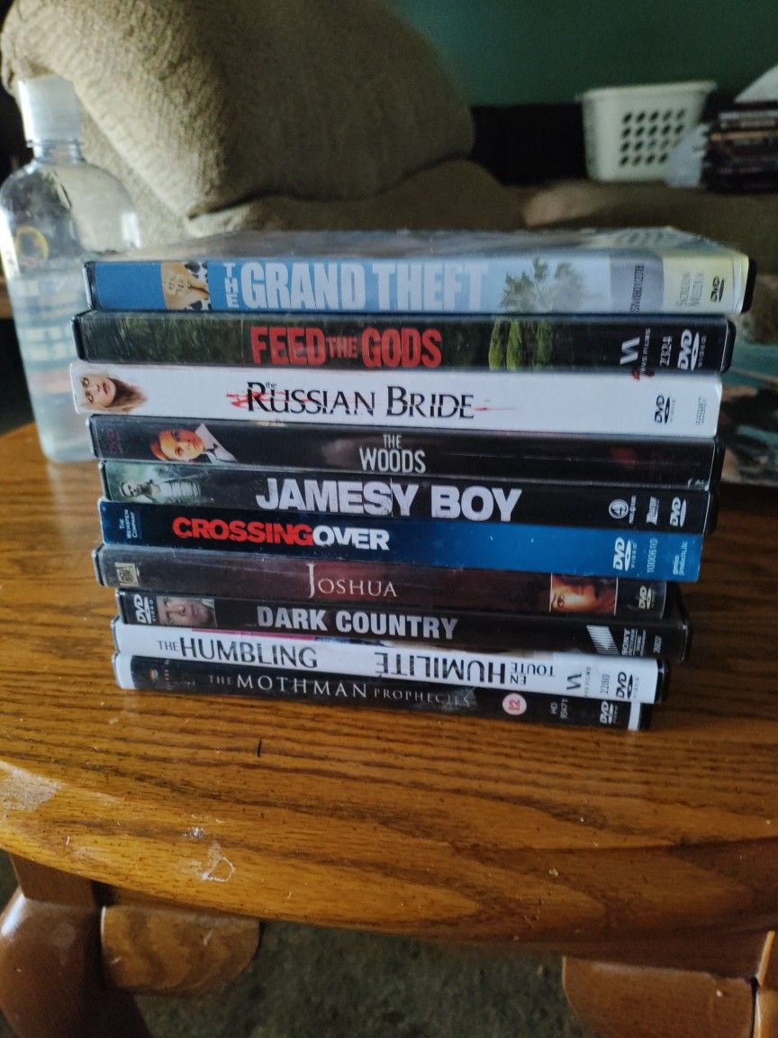 25 FREE DVD- Movies W/Purchase Of Album ( pick. Up Only