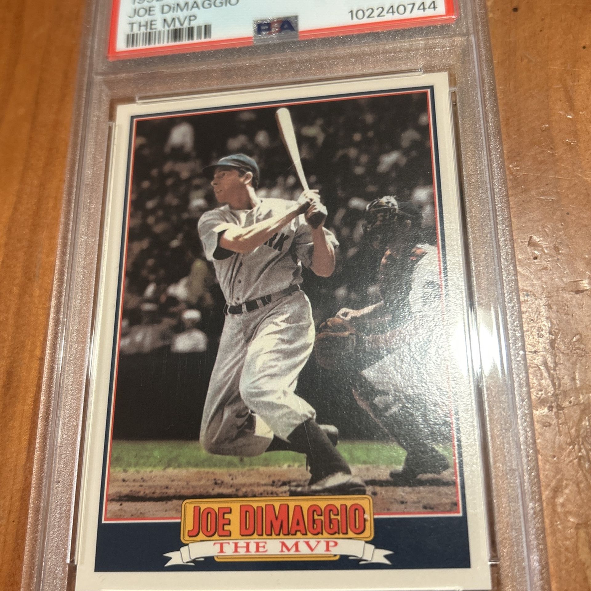 Carte De Baseball Joe DiMaggio PSA 10 GEM MT - 1992 Score "The Streak", Pop 7, Authentifiée