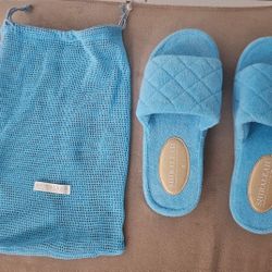 New Shiraleah Sol Terry Pool Slides - Size 7