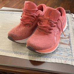 ASICS Women’s Gel-Kayano 29 Running Shoes, 8.5 Papaya/Violet Quartz