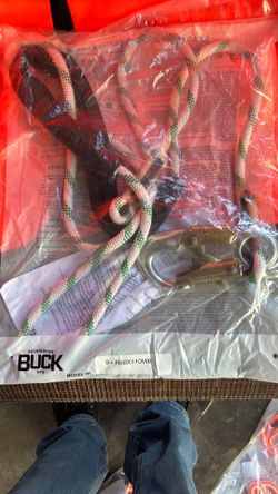 Buckingham Manufacturing BuckAdjuster, a positioning lanyard used for fall protection.