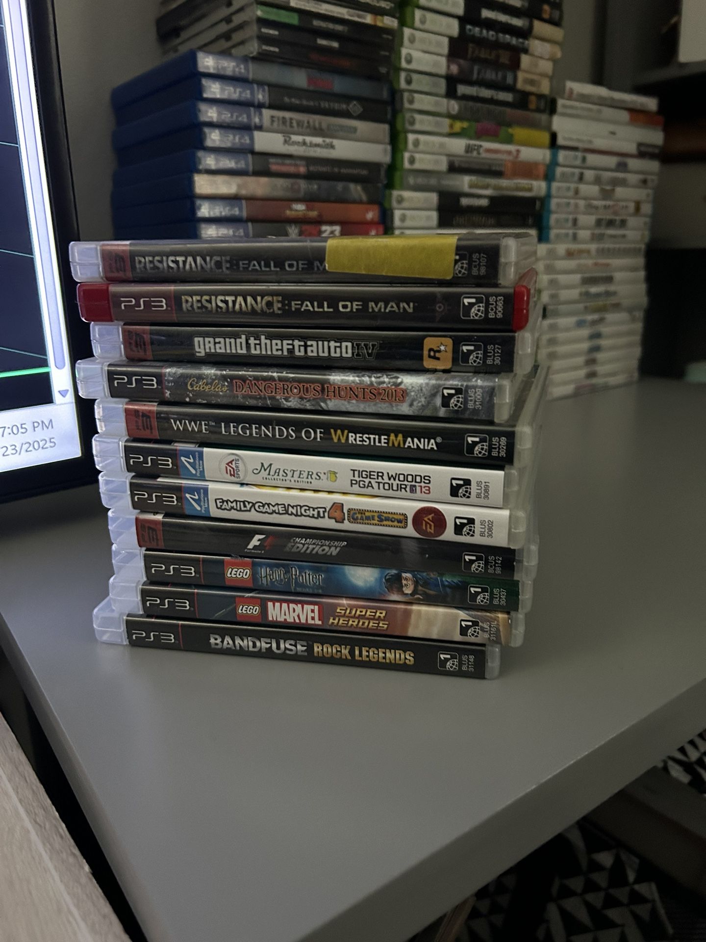 Sony PlayStation 3 Lot PS3