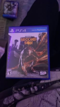 inFAMOUS Second Son (PS4) - Great Condition!