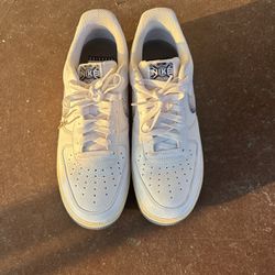 Nike Air Force 1 Low LX White/Grey Size 9.5 In Men’s $85