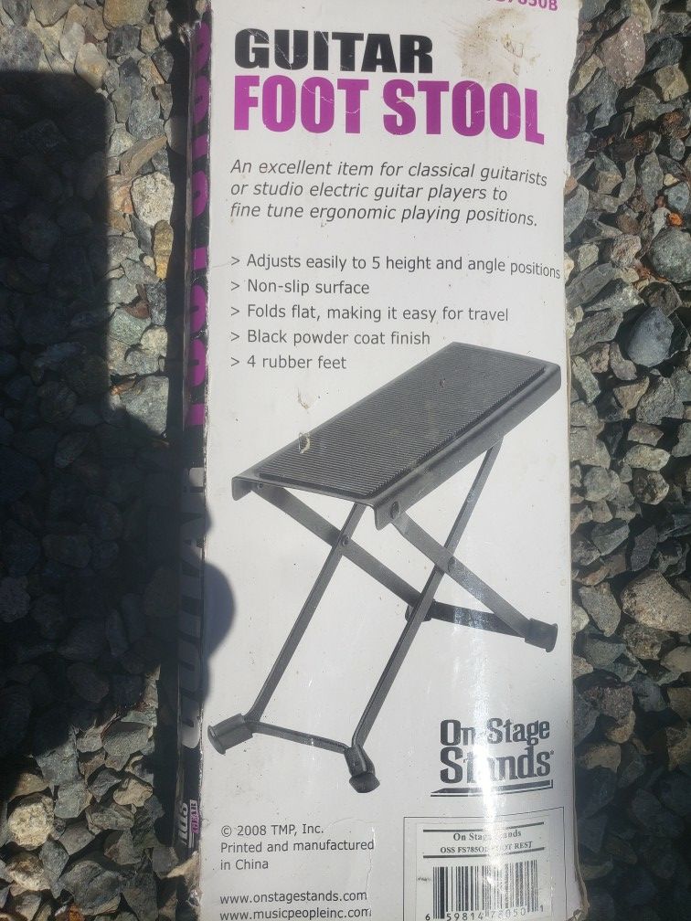 Guitar Foot Stool