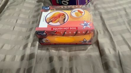 Sunny Days Squish Hot Dog Toy