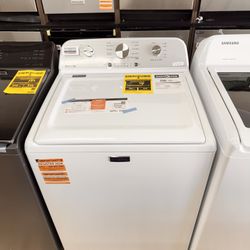 New Maytag 4.2 Cu. Ft. White Agitator Top Load Washer MTW4205SW